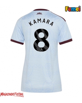 Aston Villa Boubacar Kamara #8 Tricou Fotbal Replică 2026-27 Femei Treilea